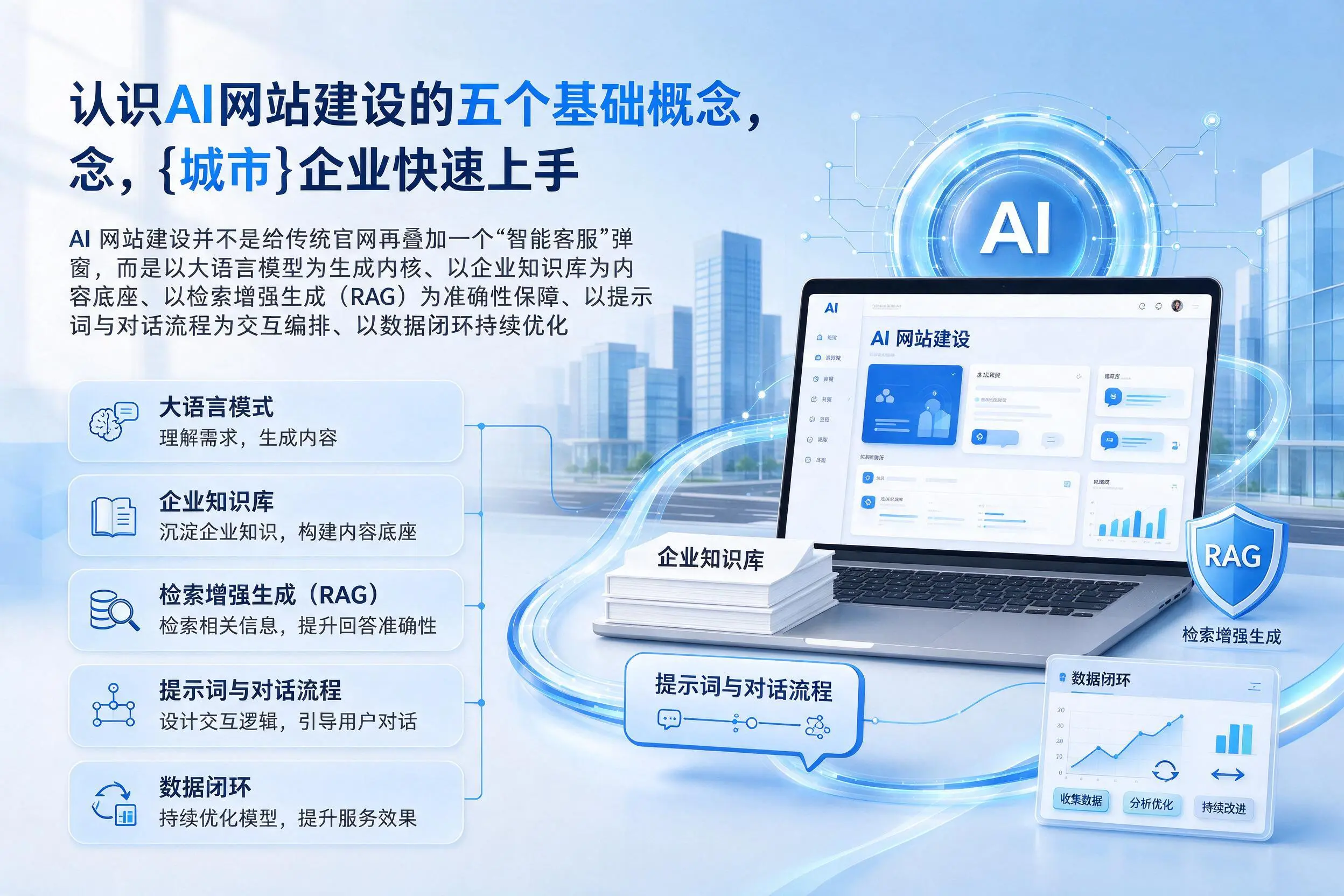 认识AI网站建设的五个基础概念,图木舒克企业快速上手