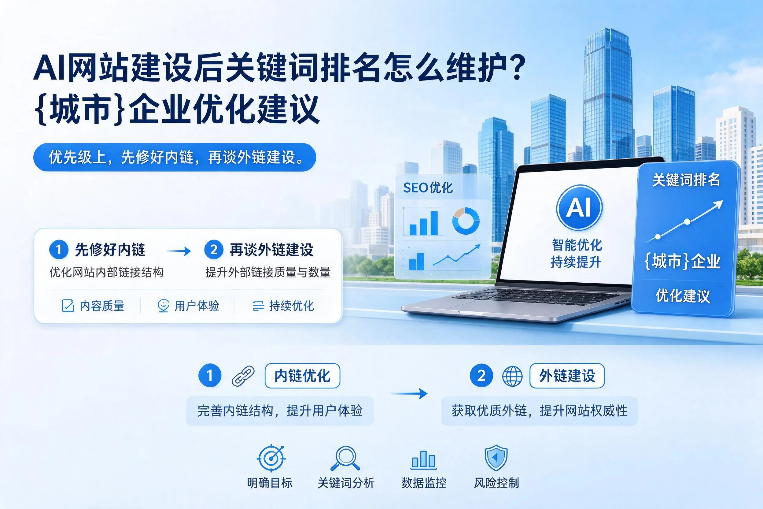 AI网站建设后关键词排名怎么维护？图木舒克企业优化建议